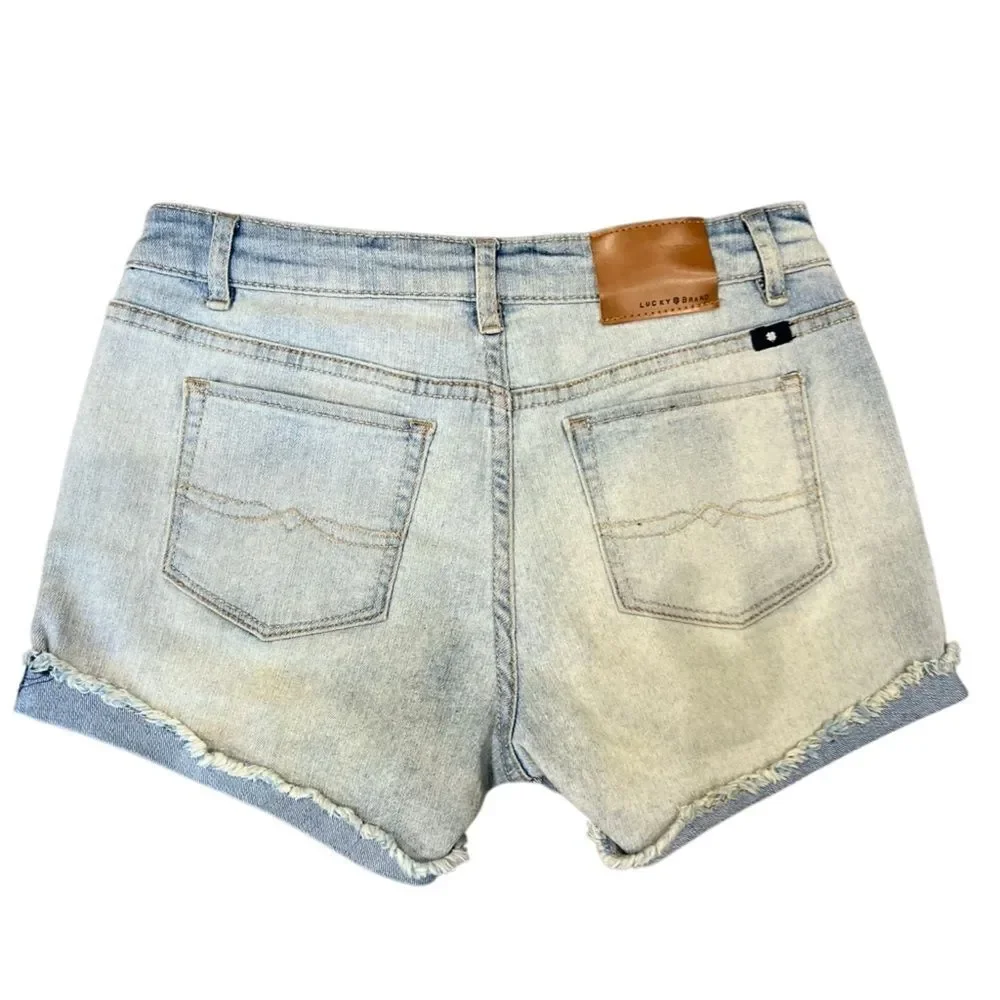 Lucky Brand Riley Short denim jean shorts youth Size 14